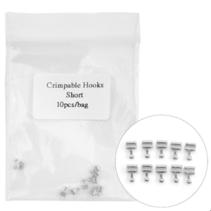 Crochets à Sertir (Crimpable Hooks) x10 | Attaches Orthodontiques