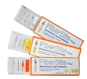FiberSite post 10 pcs Tenons Fibrés FiberSite (10 pcs) | Reconstitution Corono-Radiculaire