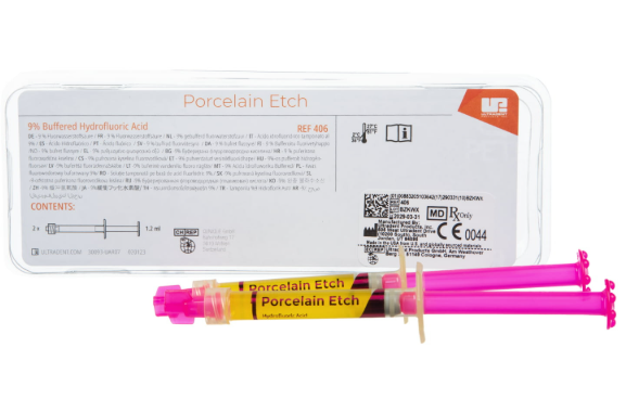 Porcelain Etch 25g Ultradent Porcelain Etch (Acide Fluorhydrique 9%) Ultradent | Mordançage Céramique