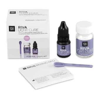 Riva Light Cure | Ciment Verre Ionomère Photopolymérisable (SDI)
