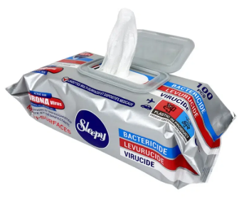 Lingettes Désinfectantes Sleepy (100 pcs) | Nettoyage Rapide au Cabinet