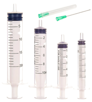 Seringues x100 Seringues d'Irrigation Endodontique Luer-Lock (x100) | Désinfection Canalaire