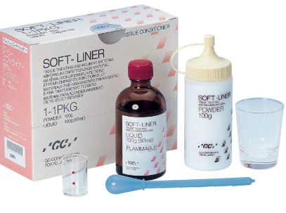 Soft-liner Soft-Liner (GC) | Résine de Rebasage Souple Temporaire