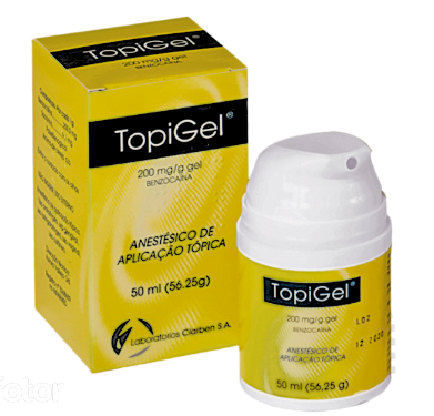 Topi Gel Anesthésique de Contact (Benzocaïne) | Sédation Dentaire