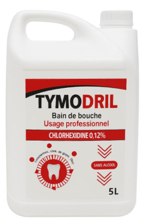 tymo Tymodril | Bain de Bouche Antiseptique à la Chlorhexidine